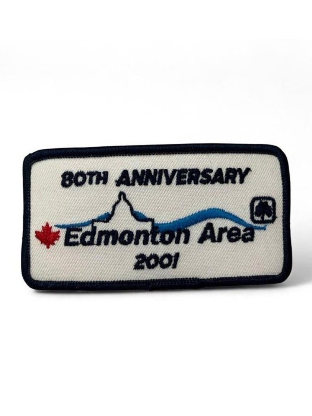 Vintage Boy Scouts Edmonton Area 80th Anniversary Patch 2001